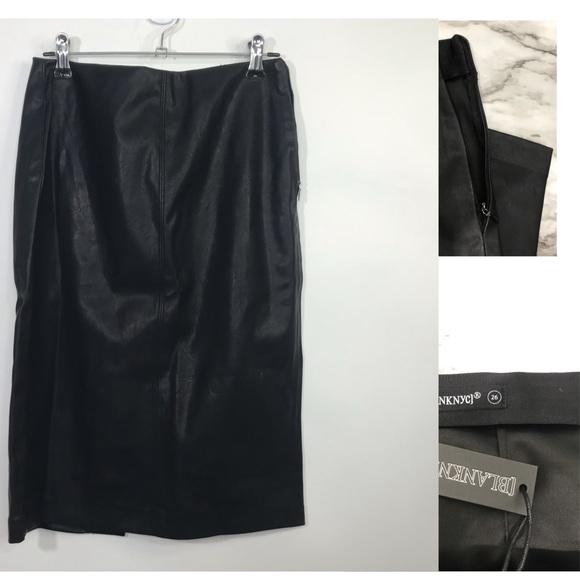 Blank NYC NWT Flawed Suede & Leather Skirts DIY Project Box 2 - Picture 4 of 8